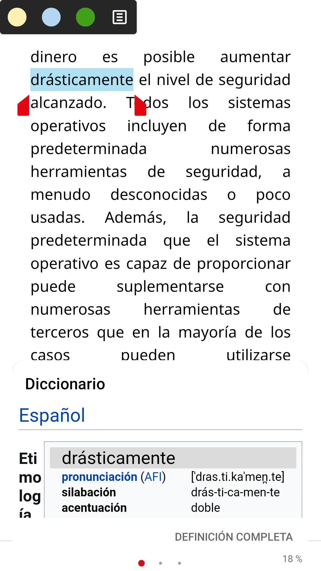 Yachay screenshot